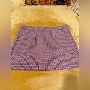 Classic Checkered Women's Skirt